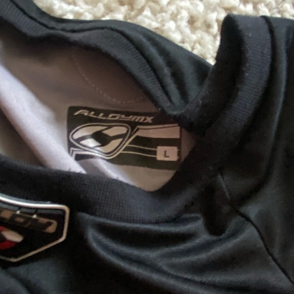 Women’s BMX motocross biking black and red jersey long sleeve shirt. Siz… - Picture 4 of 4